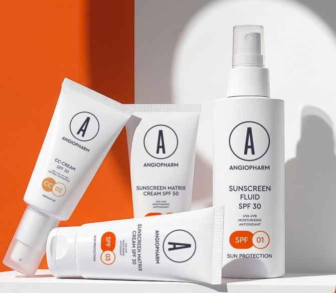 SPF-уход ANGIOPHARM круглый год